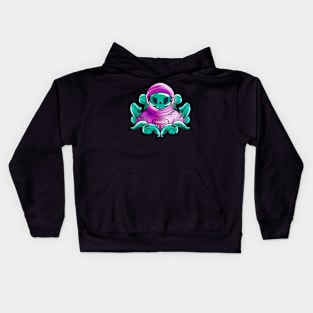 Astronaut alien Kids Hoodie